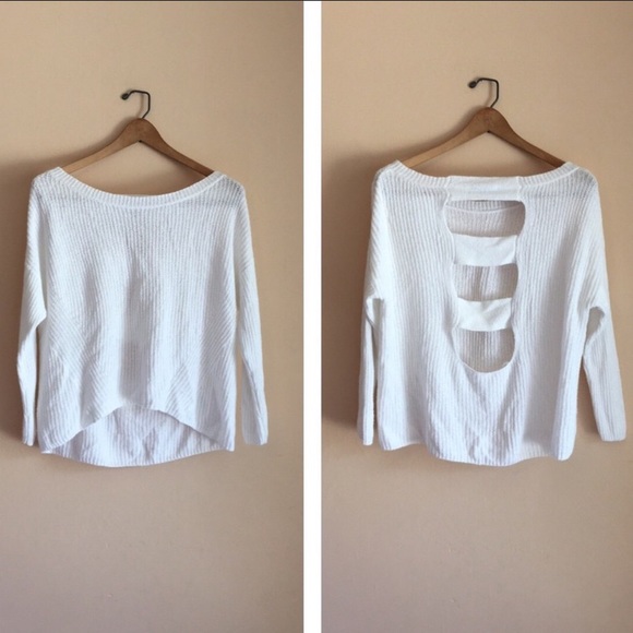 Express Sweaters - Express Knit Cutout Sweater Size XS